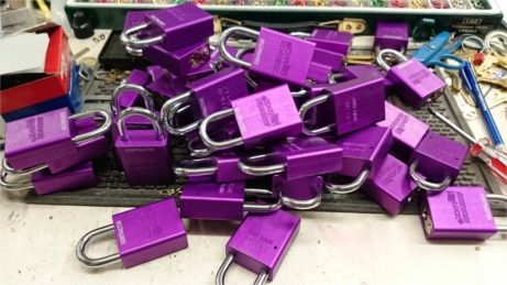 purple locks